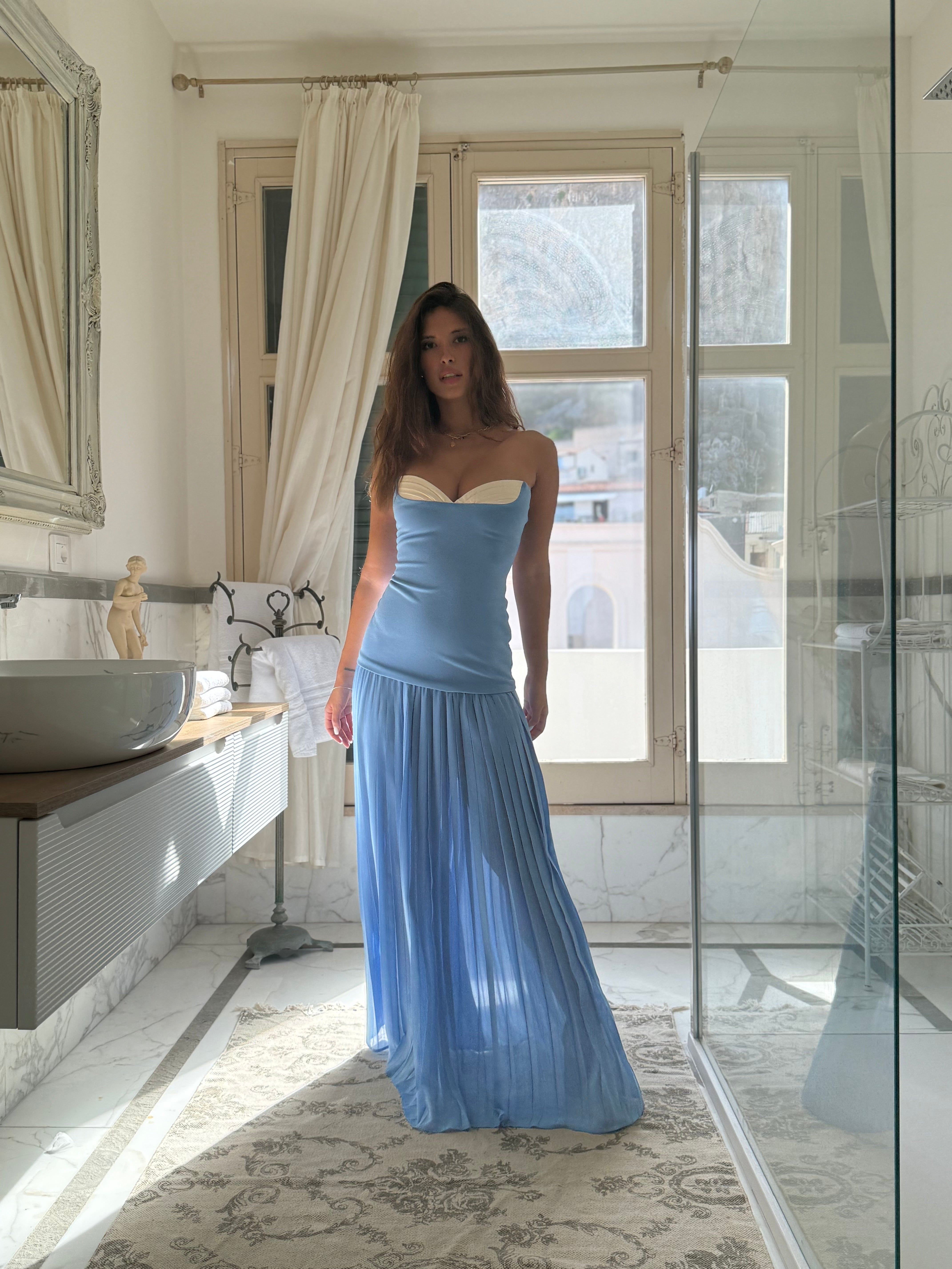 Nicolette Mint Dress - Best Seller Worldwide – JEFRE SEI